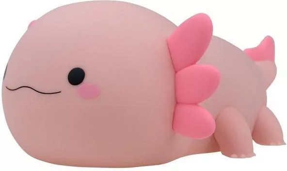 Lampka nocna LED Aksolotl różowy - tantis.pl