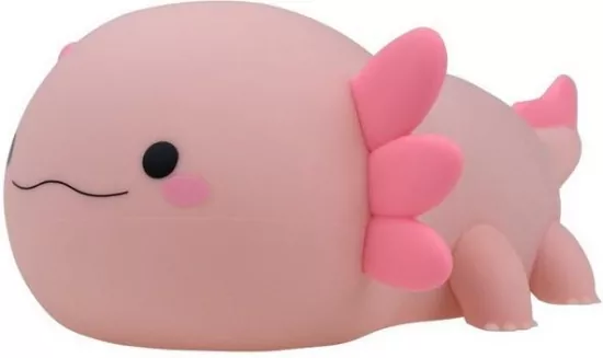 Lampka nocna LED Aksolotl różowy