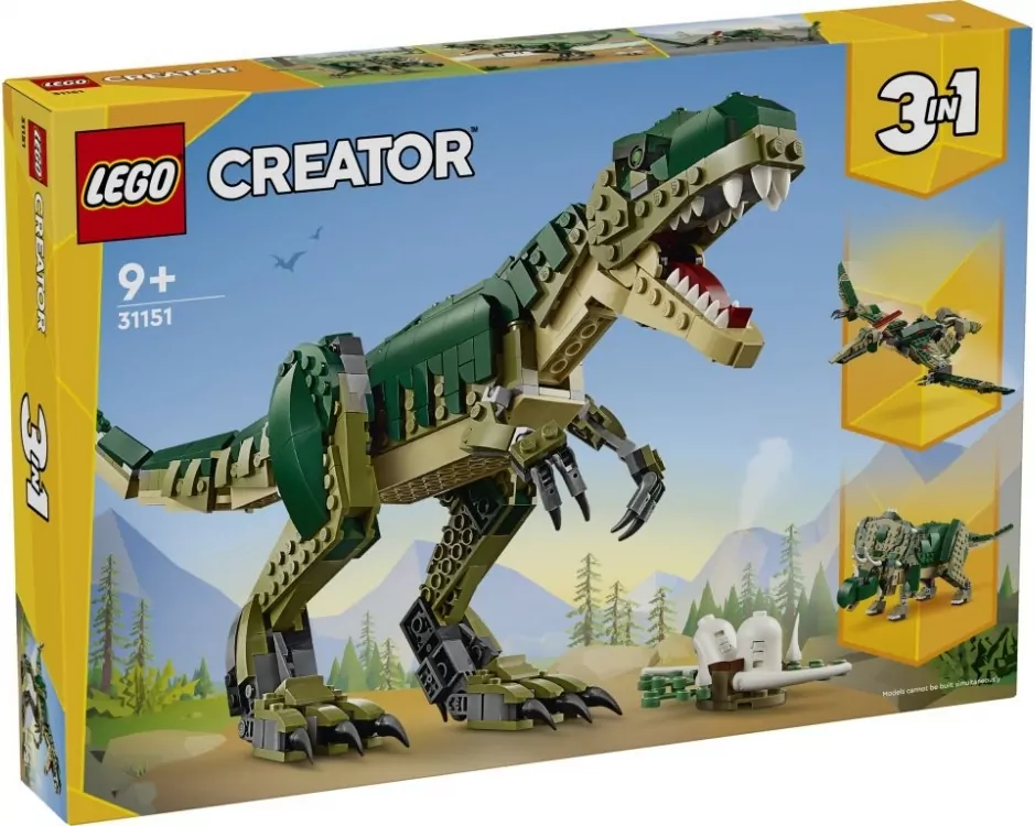 LEGO® Creator. Tyranozaur 3w1. 31151 - tantis.pl