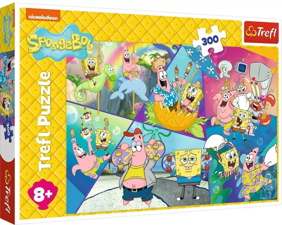 Puzzle 300 SpongeBob w Bikini Dolnym TREFL - tantis.pl