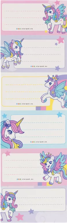 PLAN LEKCJI A5 NAKLEJ NA ZESZ UNICORN STK PB1/24 - tantis.pl