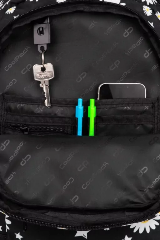 Plecak młodzieżowy Coolpack Pick Daisy Black - tantis.pl