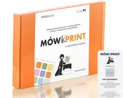 MÓWik Print 3.0 - program do edycji i drukowania symboli (licencja na 1 stanowisko)