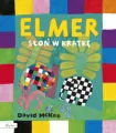 Słoń w kratkę. Elmer - tantis.pl