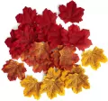 Jesienne liście klonu 7-8 cm 50szt - tantis.pl