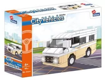 Klocki konstrukcyjne City 92 elementy ALLEBLOX - tantis.pl