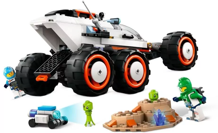 LEGO® City. Kosmiczny łazik i badanie życia w kosmosie 60431 - tantis.pl