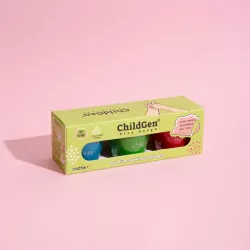 Ciastolina naturalna w słoiczkach 3 kolory