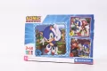 Clementoni. Puzzle 3x48. Super Kolor. Sonic - tantis.pl