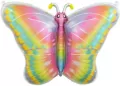 Balon foliowy Pastelowy motyl 64x53cm Godan - tantis.pl