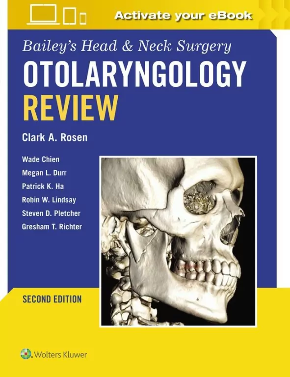 Bailey's Head & Neck Surgery Otolaryngology Review: Print + eBook with Multimedia - tantis.pl