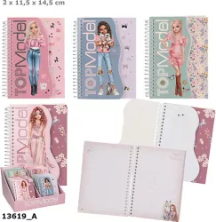 Notesik na spirali Top Model 1szt.mix 13619A