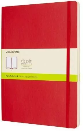 Notes Classic 19x25 gładki - czerwony MOLESKINE - tantis.pl