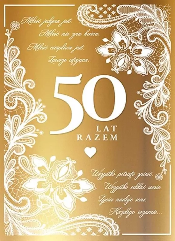 Karnet. Rocznica ślubu - tantis.pl