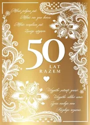 Karnet. Rocznica ślubu