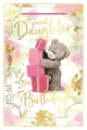 Karnet holograficzny 3D - For a special daughter - tantis.pl