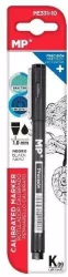 Marker precyzyjny kaligraficzny 1,0mm czarny