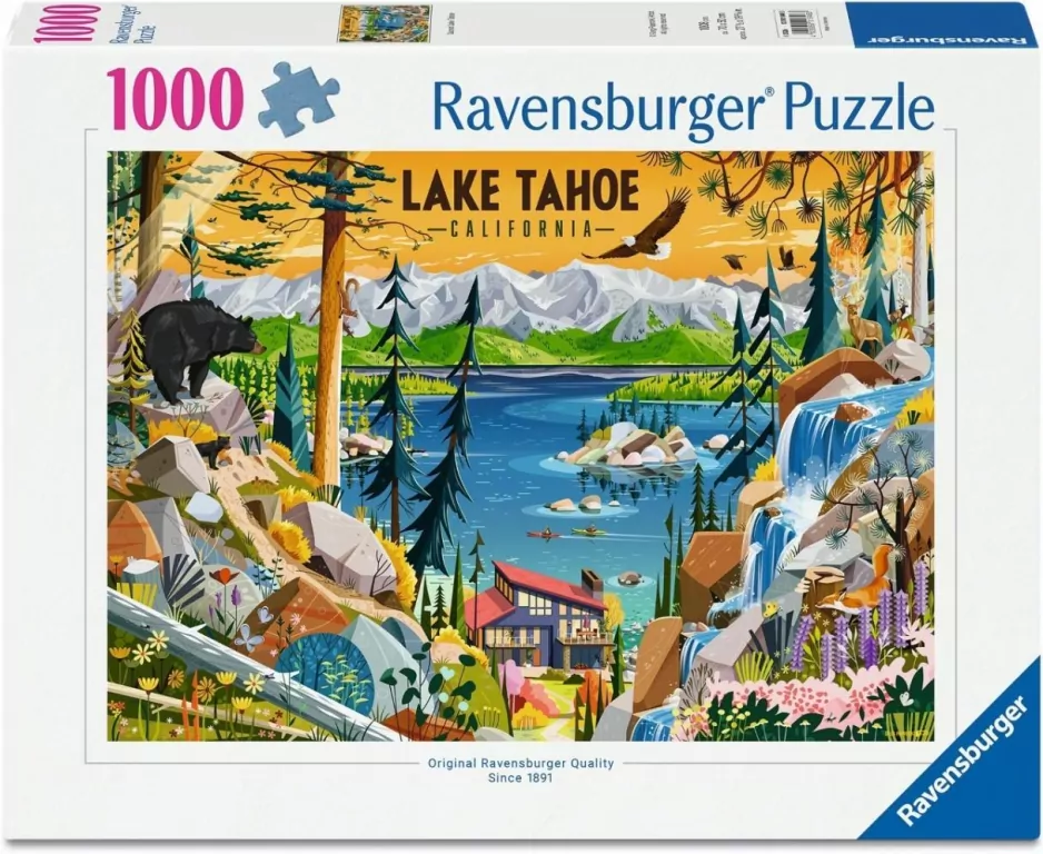 Puzzle 1000 Sacred Lake Tahoe - tantis.pl
