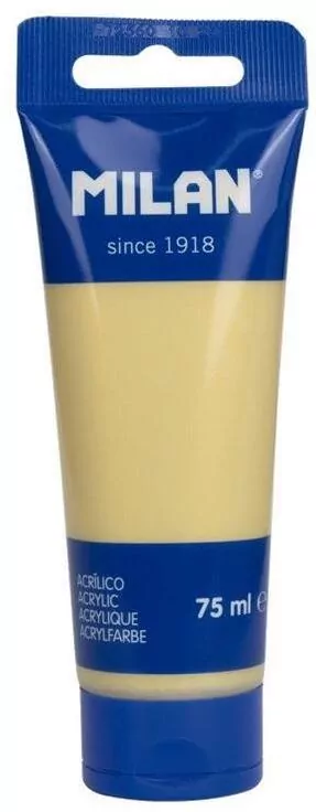 Farba akrylowa w tubce 75ml złota MILAN - tantis.pl