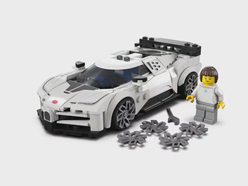 LEGO® Speed Champions. Hipersamochód Bugatti Centodieci 77240 - tantis.pl