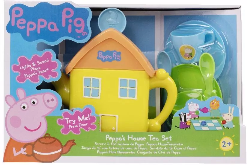 Świnka Peppa. Zestaw do herbaty, domek - tantis.pl