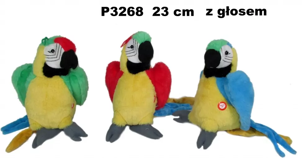 Papuga 25cm MIX - tantis.pl