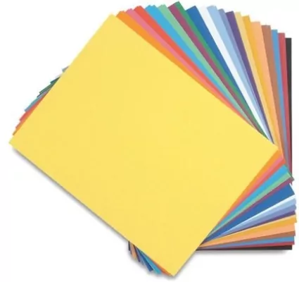 Karton Ozdobny 500x650mm Limonka