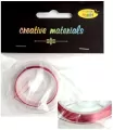 Drut miedziany 0.3mm 10mb czerwony - tantis.pl