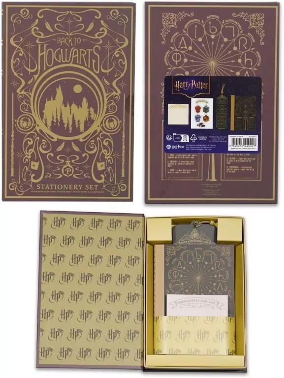 Harry Potter Zestaw papierniczy Powrót do Hogwartu - tantis.pl