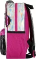 Plecak LOL fuksja 1 zamek 2 kieszenie brokat - tantis.pl