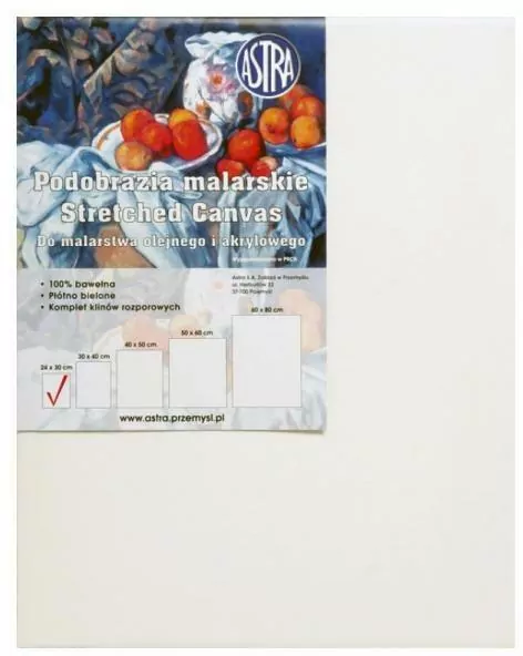 Podobrazie malarskie 40x50cm - tantis.pl