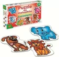Zwierzątka. Puzzle dla maluszków - tantis.pl
