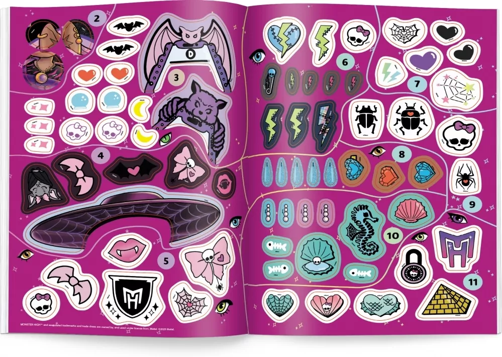 Dekornik. Mattel Monster high - tantis.pl