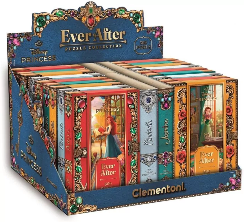 Puzzle 500 Book - Princess Ever After MIX - tantis.pl