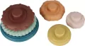 Piramidka edukacyjna pastel BAM BAM - tantis.pl