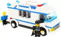 Klocki konstrukcyjne Alleblox Policja 134 elementy - tantis.pl