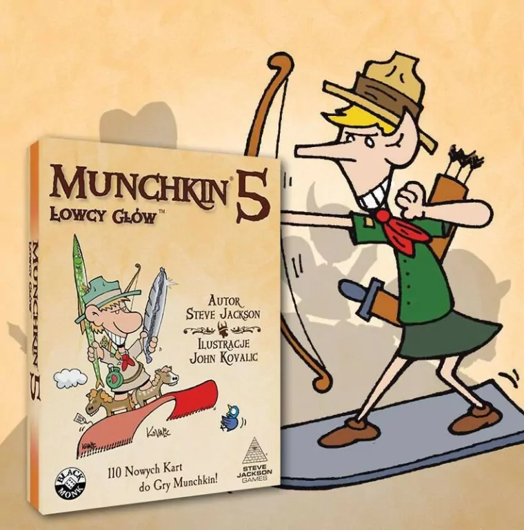 Munchkin 5. Łowcy głów. Dodatek do gry - tantis.pl