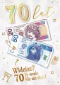 Karnet Urodziny 70 - tantis.pl