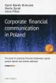 Corporate financial communication in Poland - tantis.pl