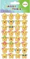 Naklejki 3D Puffy Emoticon 10x20cm HAPPY COLOR - tantis.pl