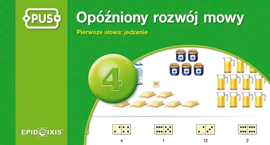 PUS. Opóźniony rozwój mowy. Pierwsze słowa: jedzenie. Część 4 - tantis.pl