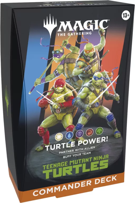 Magic the Gathering: Teenage Mutant Ninja Turtles - Commander Deck - Turtle Power! - tantis.pl