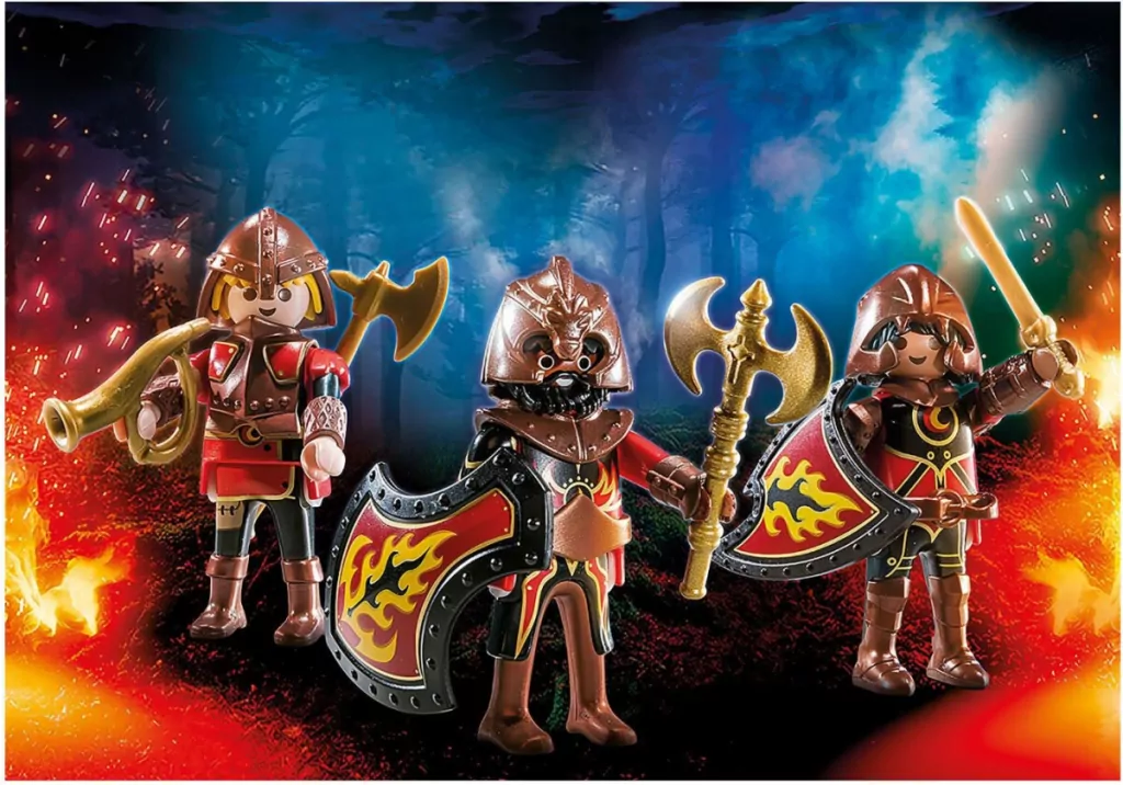 Playmobil 70672 Trzech Wojowników Burnham - tantis.pl