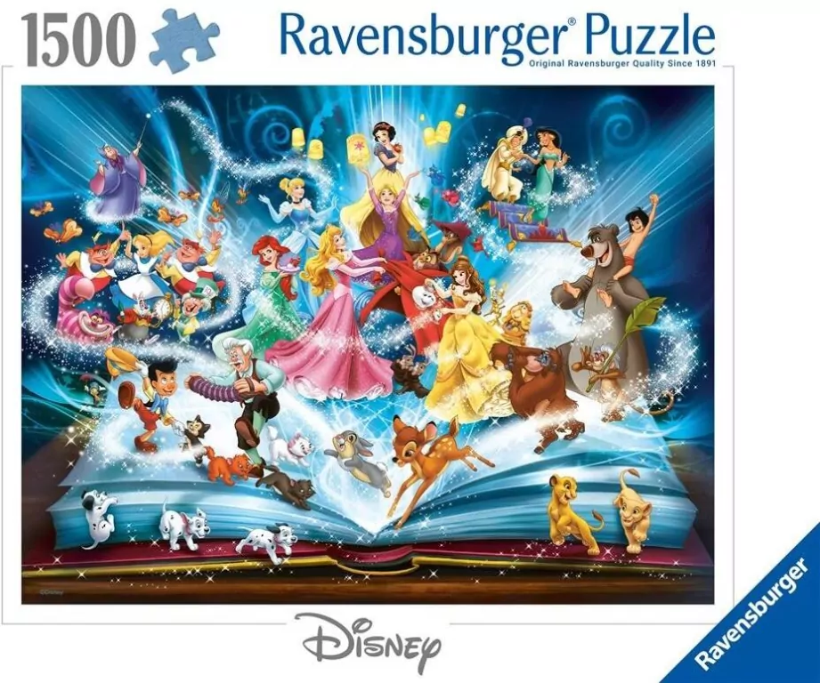 Puzzle 1500 Księga opowieści Disneya - tantis.pl
