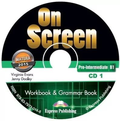 On Screen Pre-Intermediate B1 Workbook & Grammar Audio CDs