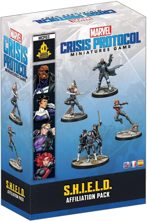 Marvel: Crisis Protocol - S.H.I.E.L.D. - Affiliation Pack - tantis.pl