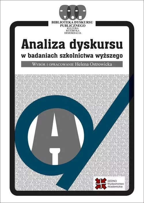 Analiza dyskursu w badaniach szkolnictwa wyższego - tantis.pl