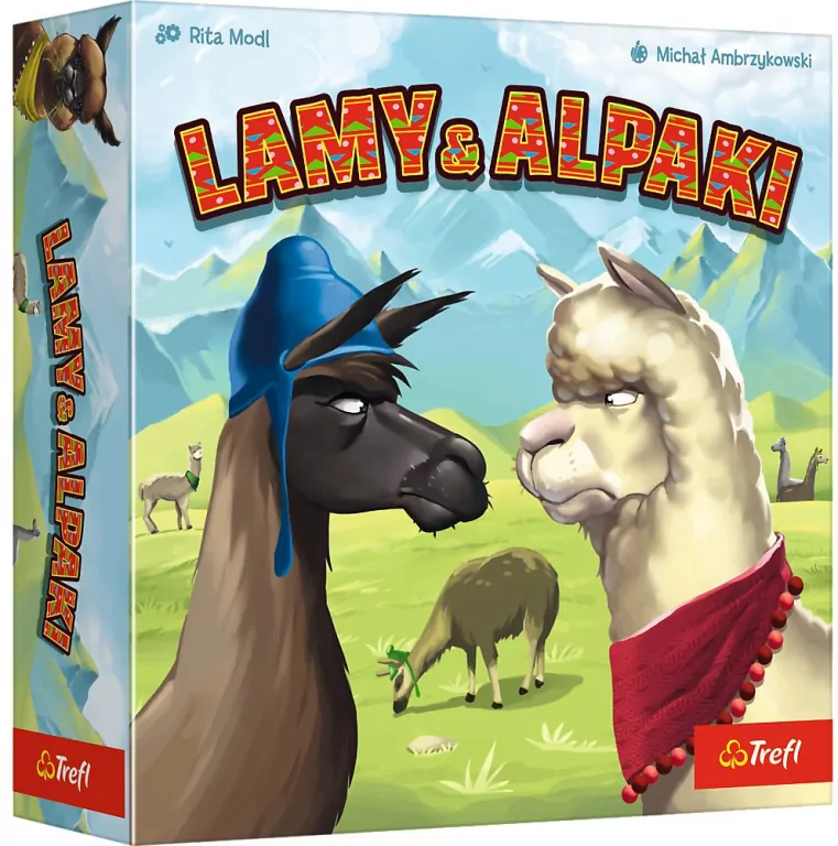 Lamy i Alpaki. Gra planszowa - tantis.pl