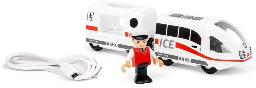 Brio. Pociągi świata. Pociąg ICE Ravensburger - tantis.pl