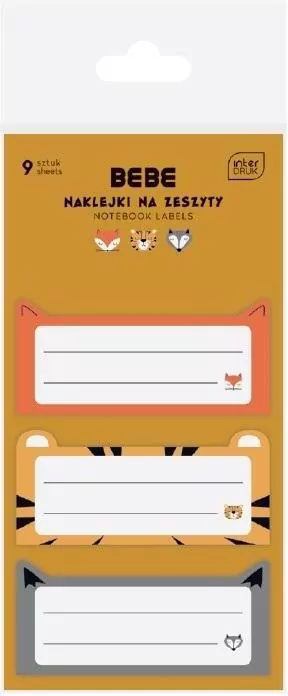 Naklejki na zeszyt BB Friend Boys - tantis.pl